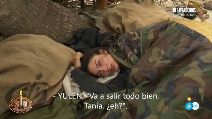 Tania evacuada de Supervivientes