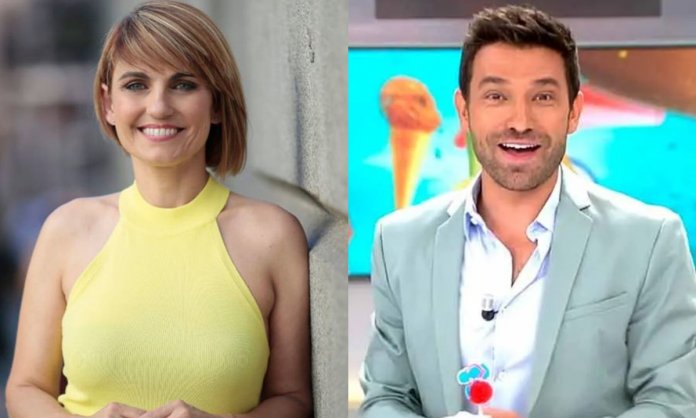 Lourdes Maldonado y Marc Calderó TVE